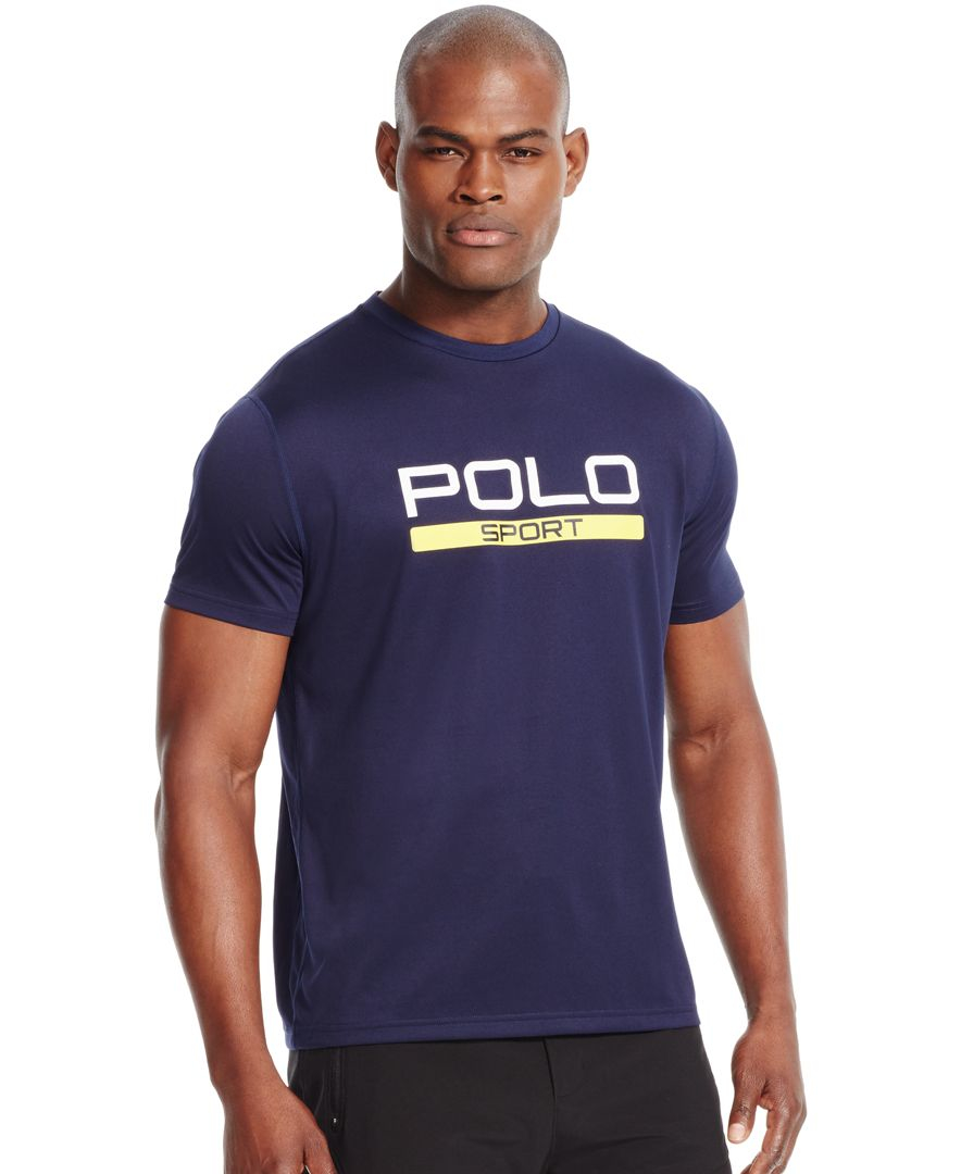 Polo ralph lauren Polo Sport Men's Performance Jersey T-shirt in Blue